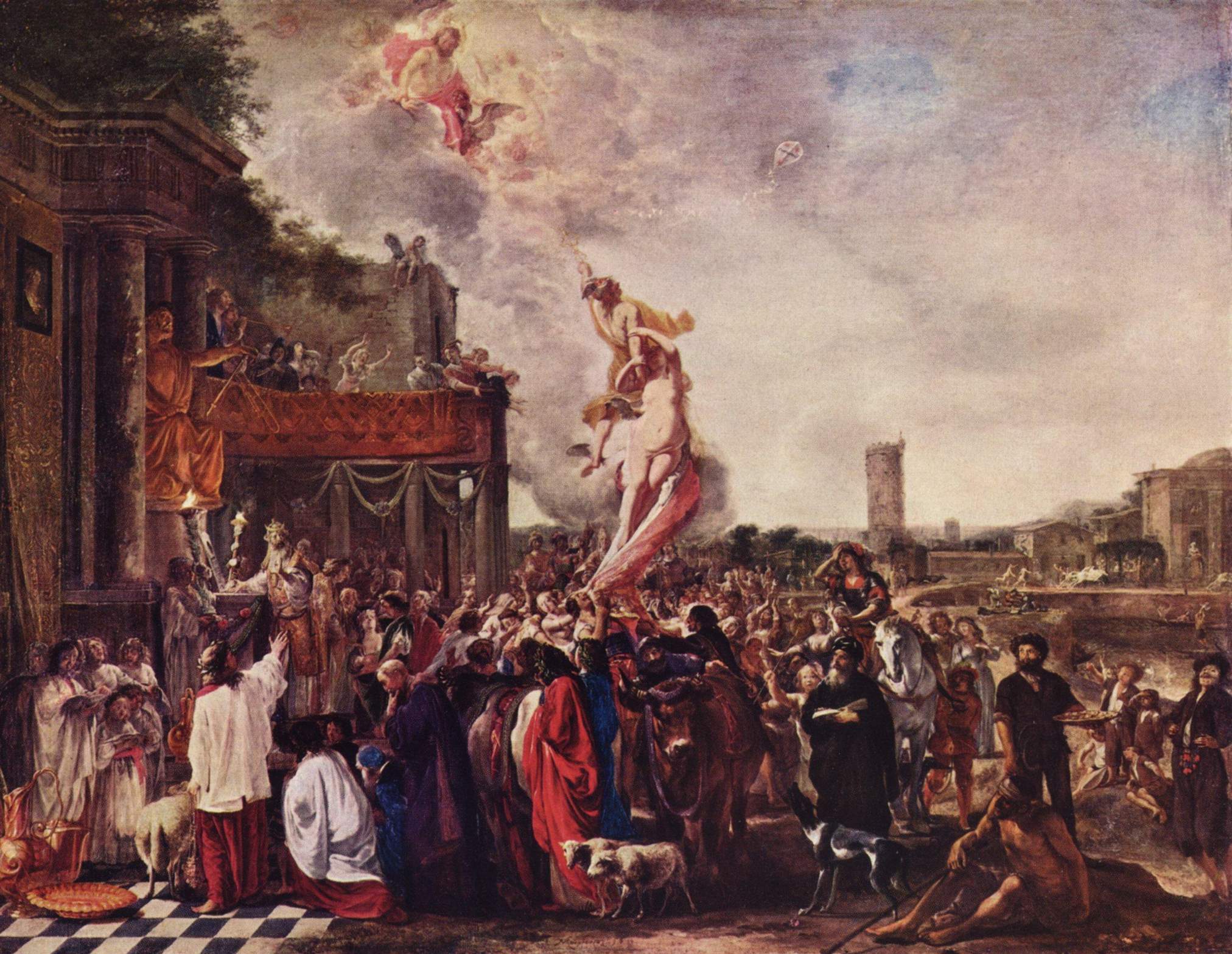 Mercury Abducting the Goddess Contento